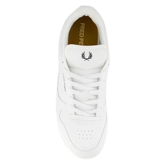 Zapatillas Fred Perry B300 De Piel Texturizada Color Porcelana - Image 4