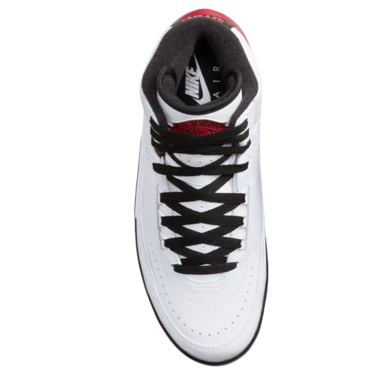 Zapatillas Nike Air Jordan 2 Retro Con Detalles En Rojo Y Blanco - Image 4