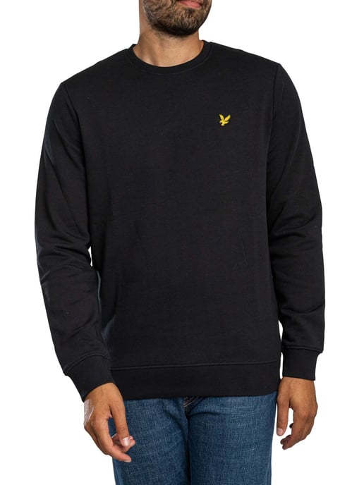 Lyle & Scott Sudadera Con Logo Bordado, Negro - Image 2