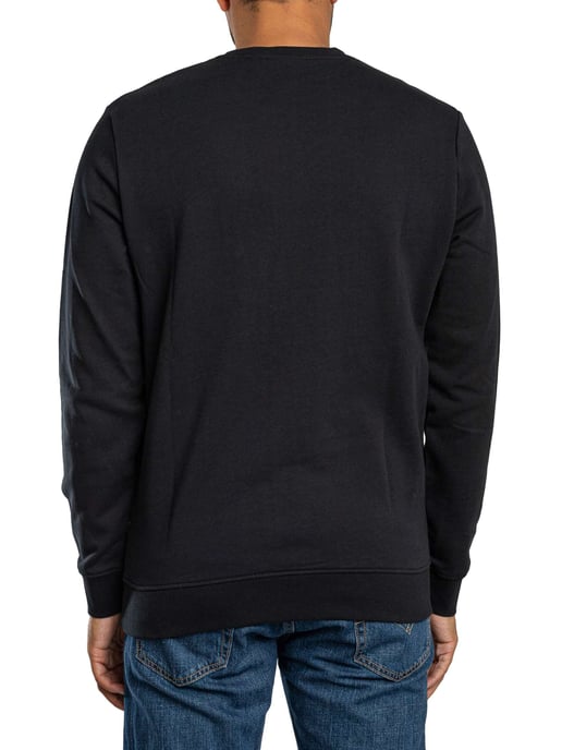 Lyle & Scott Sudadera Con Logo Bordado, Negro - Image 3