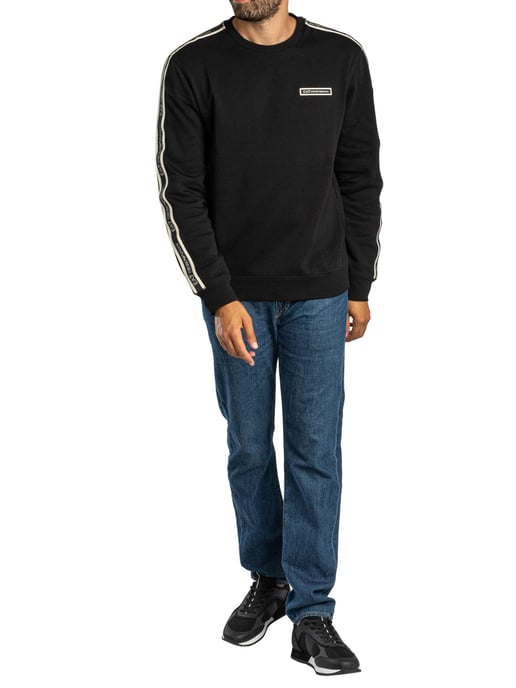EA7 Sudadera Con Logo De Caja, Negro - Image 5