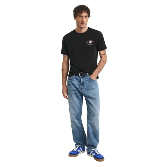 GANT Mens Regular Fit Embroidered Archive Shield T-Shirt - Image 5