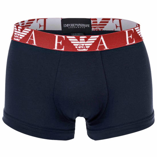 Emporio Armani 3 Pack Mens Boxer Briefs with Bold Monogram Logo - Image 4