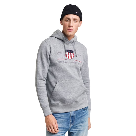 Gant Regular Archive Shield Hoodie Sweatshirt - Image 2