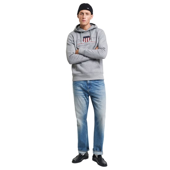 Gant Regular Archive Shield Hoodie Sweatshirt - Image 5