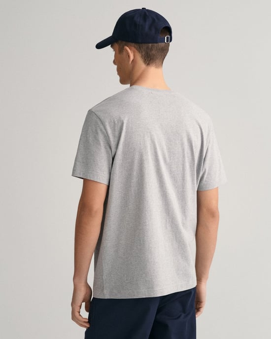 Camiseta GANT Hombre Regular Fit Manga Corta Shield Logo T-Shirt - Image 2