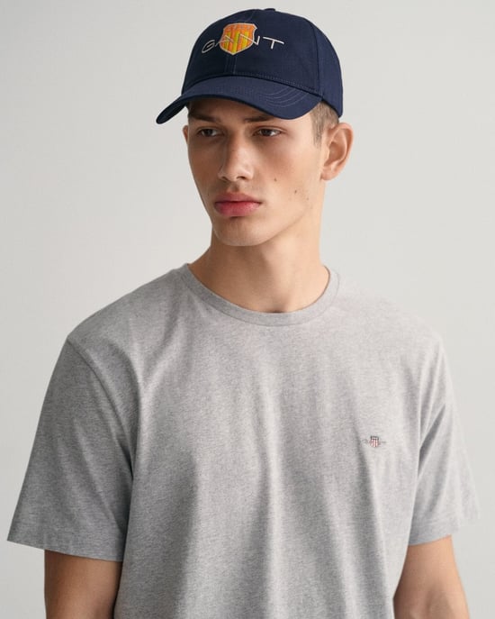 Camiseta GANT Hombre Regular Fit Manga Corta Shield Logo T-Shirt - Image 3