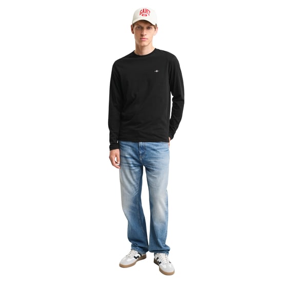 GANT Mens Regular Fit Long Sleeve Shield Logo T-Shirt - Image 5