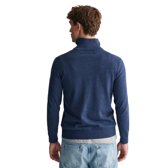GANT Mens Classic Cotton Half zip Jumper - Image 3