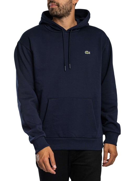 Lacoste Sudadera Con Capucha De Logo, Azul - Image 2