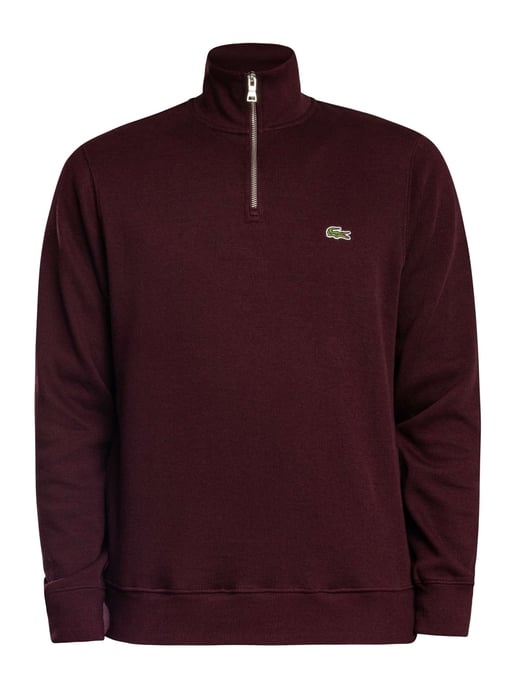 Lacoste Sudadera De Cuello Alto Con Tejido Interlock, Rojo - Image 5