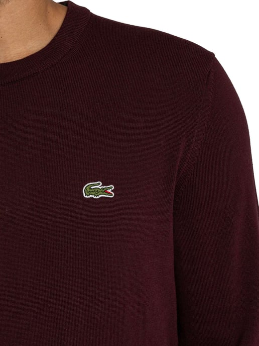 Lacoste Jersey De Punto Con Logo, Rojo - Image 4