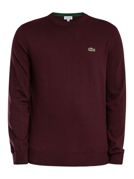 Lacoste Jersey De Punto Con Logo, Rojo - Image 5