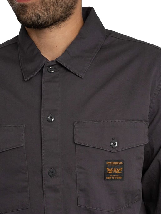 Levi's Camisa De Trabajo, Negro - Image 5