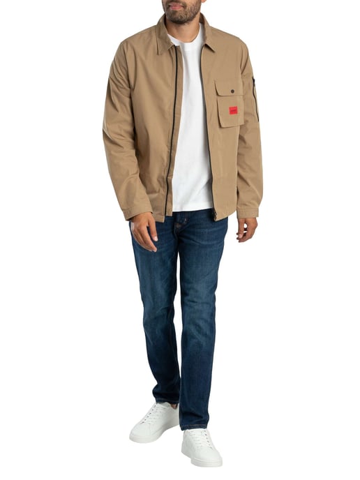 HUGO Sobrecamisa Emmond, Marrón - Image 6