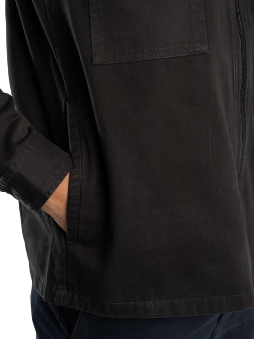BOSS Sobrecamisa Con Cremallera Lorum, Negro - Image 6