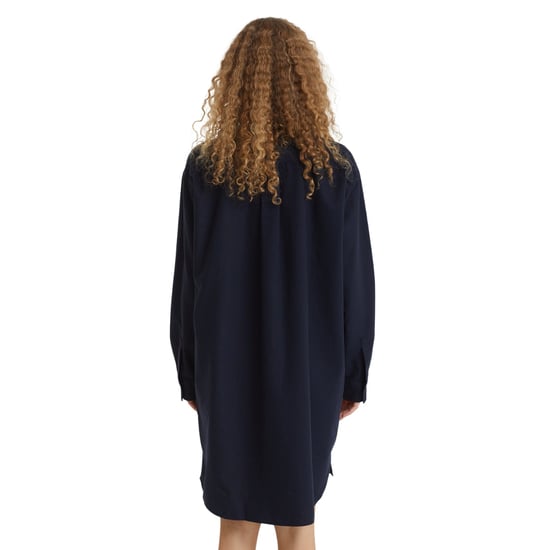 Vestido Camisero Azul Marino Con Botones De Fred Perry - Image 5