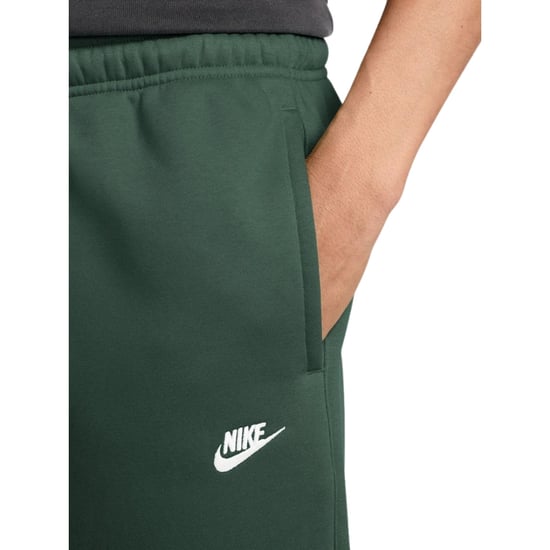 Pantalones Deportivos Nike Fir Green Club Fleece Con Puños - Image 4
