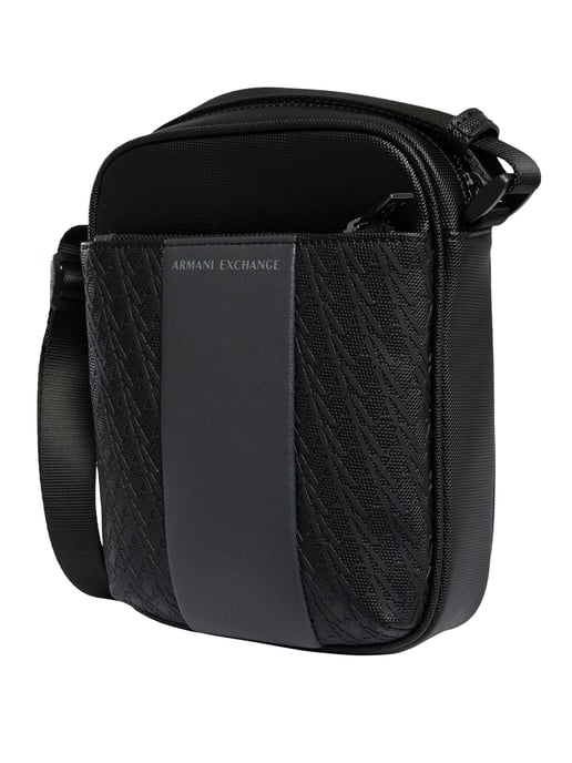 Armani Exchange Bolso Bandolera De Marca, Negro - Image 2