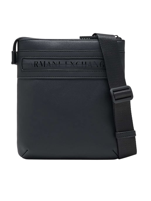 Armani Exchange Bolso Bandolera Plano, Negro - Image 1