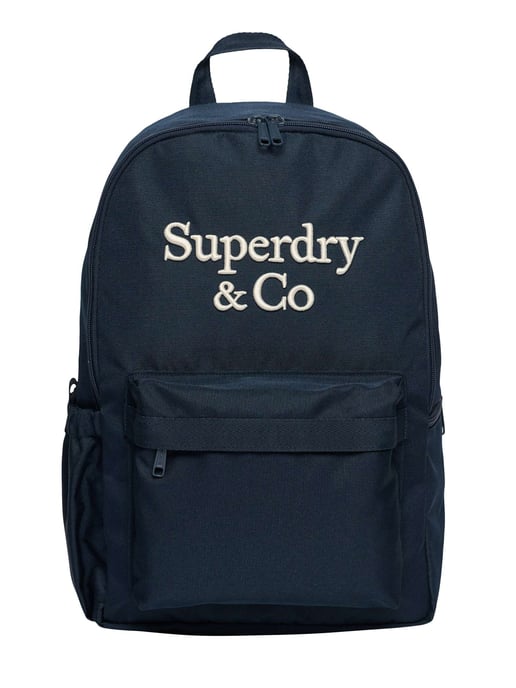 Superdry Mochila Con El Logotipo De La Empresa, Azul - Image 1