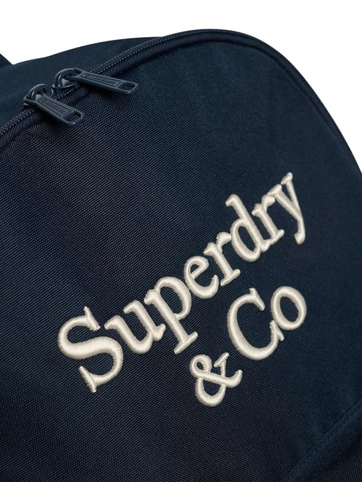 Superdry Mochila Con El Logotipo De La Empresa, Azul - Image 4