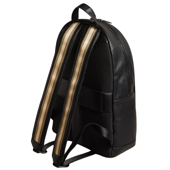 Mochila Negra Ted Baker Kaileb De Piel Sintética Con Correas - Image 2