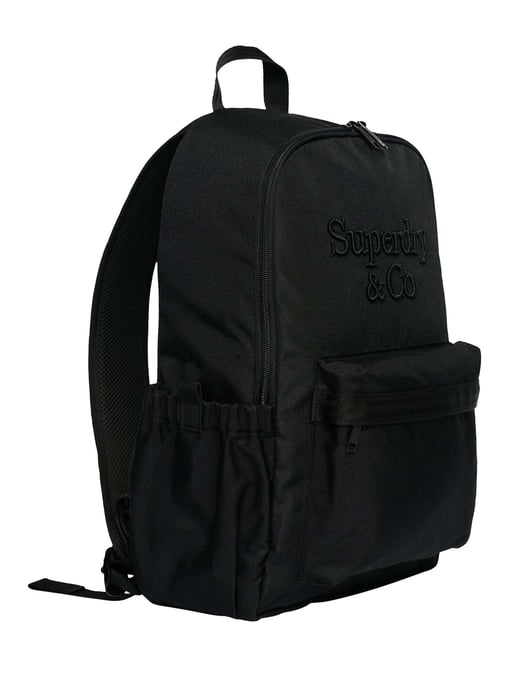 Superdry Mochila Con El Logotipo De La Empresa, Negro - Image 2
