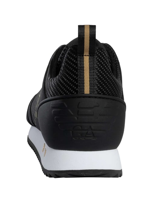 EA7 Zapatillas Deportivas Con Logotipo De Malla De Carbono, Negro - Image 5