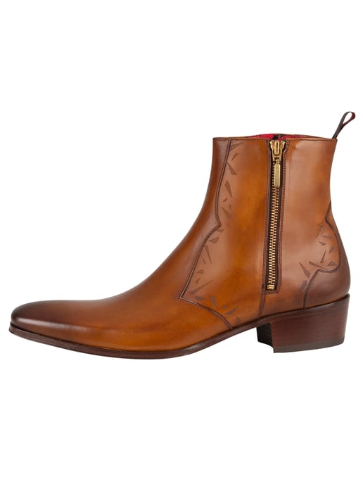 Jeffery West Botas De Cuero Carlito, Marrón - Image 2
