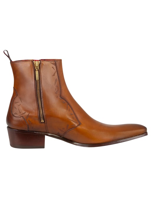 Jeffery West Botas De Cuero Carlito, Marrón - Image 3