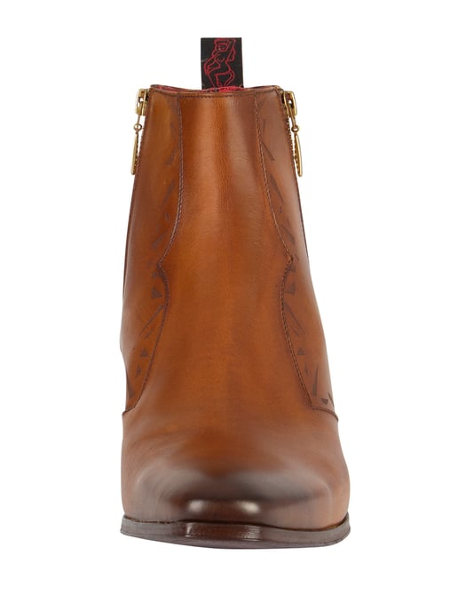 Jeffery West Botas De Cuero Carlito, Marrón - Image 4