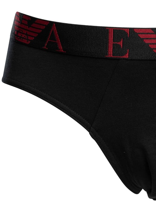 Emporio Armani 3 Pack Briefs, Multicolor - Image 3