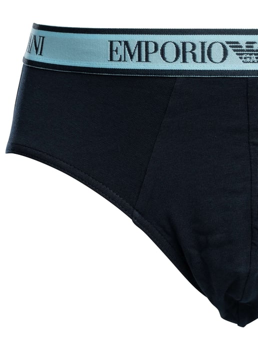Emporio Armani 3 Pack Briefs, Multicolor - Image 3