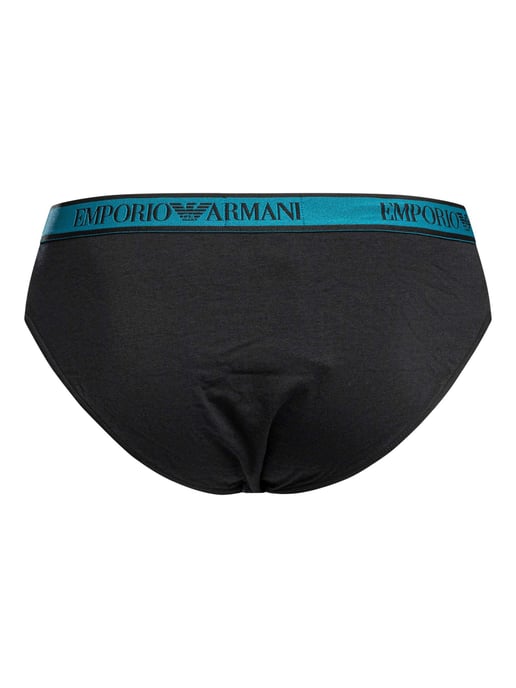 Emporio Armani Pack De 3 Calzoncillos De Algodón Elásticos, Negro - Image 6