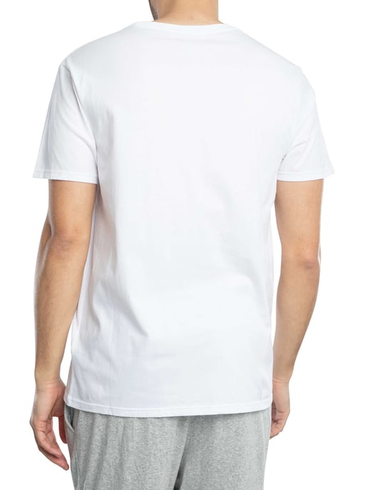 Lacoste Pack De 3 Camisetas De Estar Por Casa Con Cuello Redondo, Blanco - Image 4