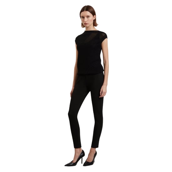 Leggings Negros Elásticos Con Cierre Frontal Felinda De Ted Baker - Image 4