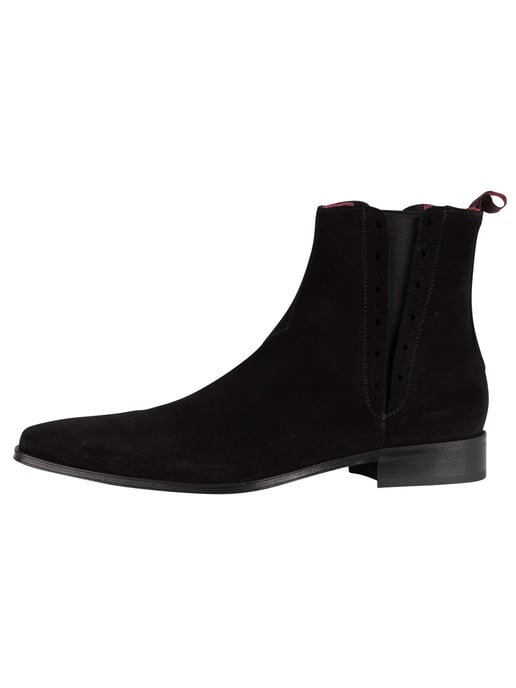 Jeffery West Botas De Gamuza, Negro - Image 2