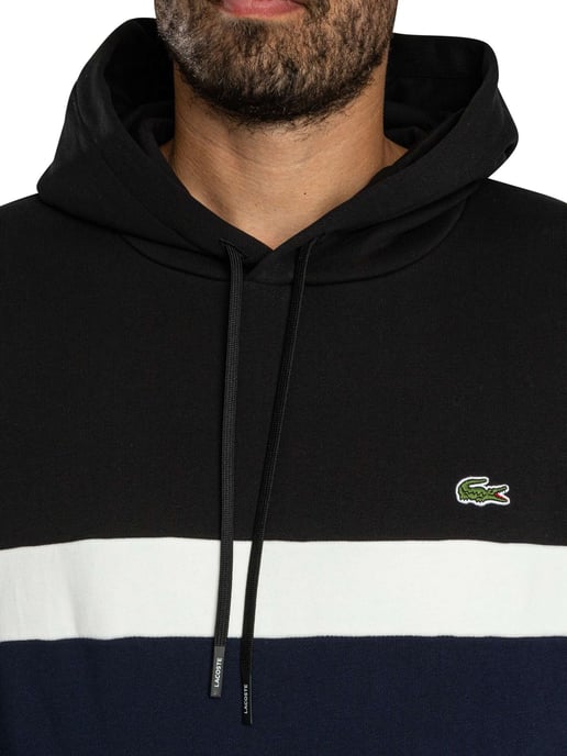 Lacoste Sudadera Con Capucha De Logo, Azul - Image 5