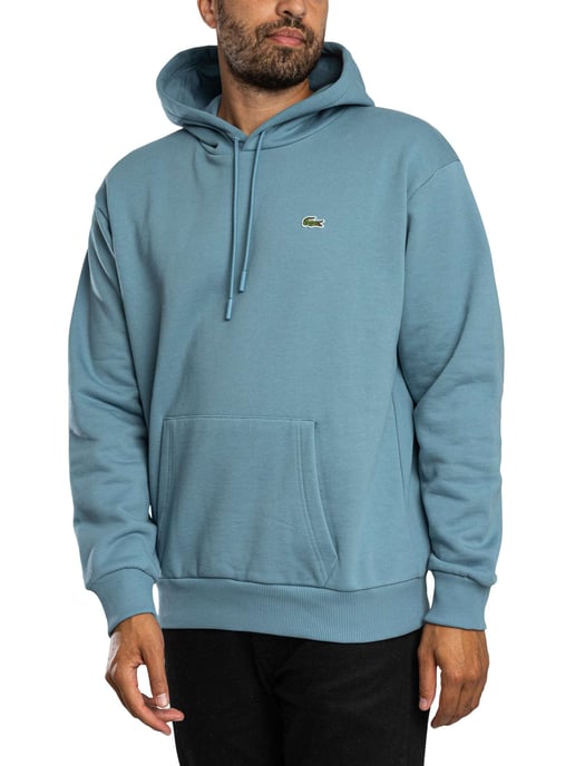 Lacoste Sudadera Con Capucha De Logo, Azul - Image 1