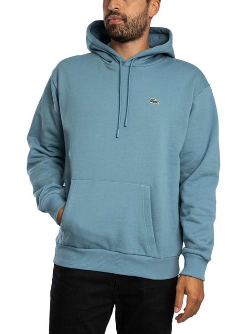 Lacoste Sudadera Con Capucha De Logo, Azul - Image 2