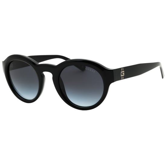 Gafas De Sol Guess Negras Brillantes Con Lentes Degradadas Ahumadas - Image 2