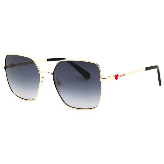 Gafas De Sol Love Moschino Rose Gold Con Detalle De Corazón Pequeño - Image 2