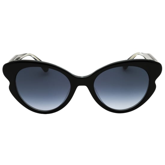 Gafas De Sol Negras Con Lentes Degradadas En Gris Oscuro Kate Spade Elina - Image 1
