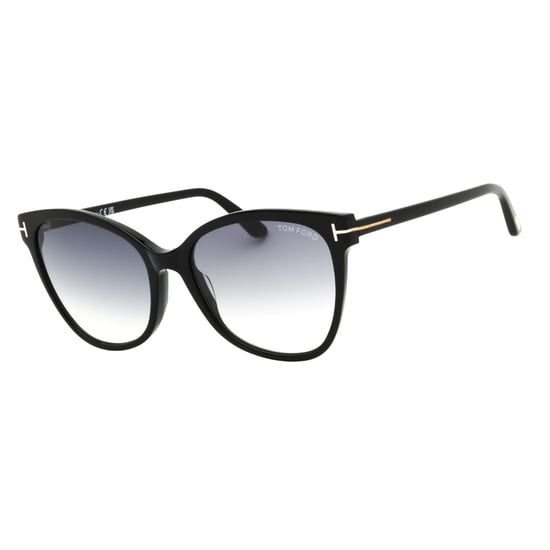 Gafas De Sol Tom Ford Ani Negras Brillantes - Image 2