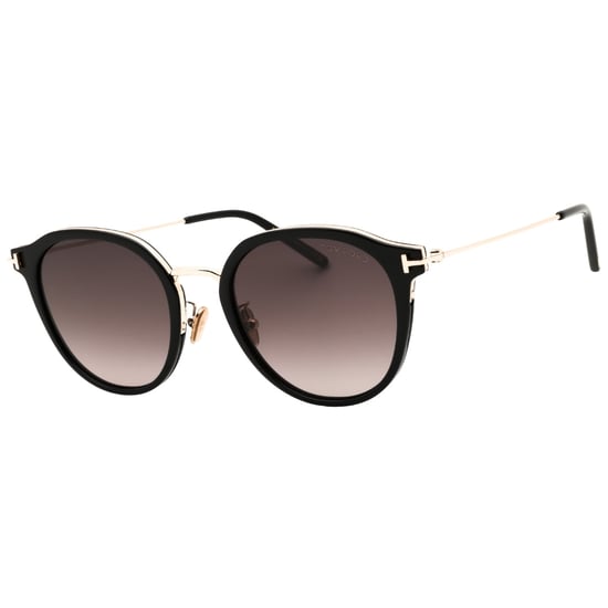 Gafas De Sol Negras Brillantes Con Lentes Degradadas Marrones De Tom Ford - Image 2