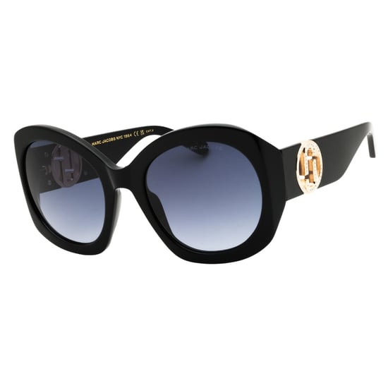 Gafas De Sol Negras Con Detalles Dorados De Marc Jacobs - Image 2