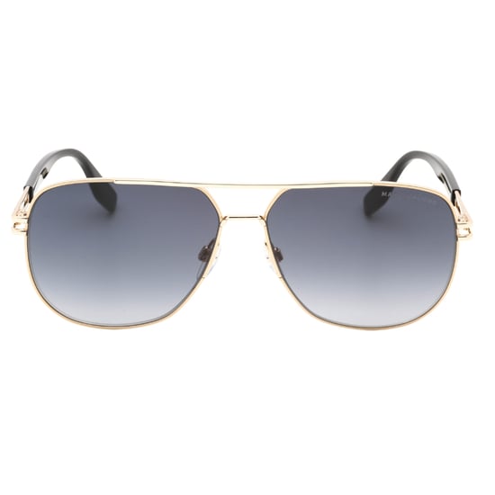 Gafas De Sol Negras Con Detalles Dorados De Marc Jacobs - Image 1