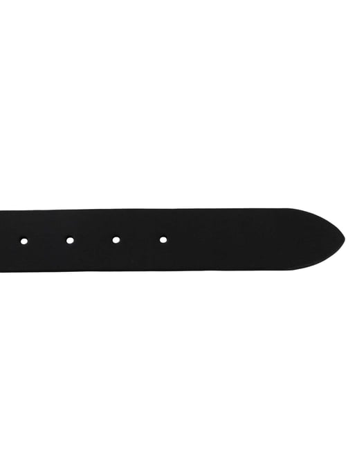 Lacoste Cinturón De Cuero Liso, Negro - Image 6