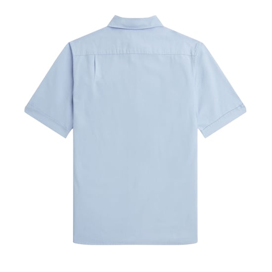 Camisa Oxford De Manga Corta Color Gris Claro De Fred Perry - Image 2